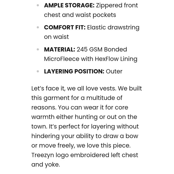 Treezyn Womens Camo Purple Late Seezyn Vixzyn Full Zip Hexflow Vest Size Large - Picture 14 of 15